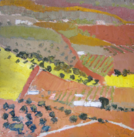 Villarrubia. Oil on wood, 60 x 40 cm, 2011